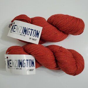 Kenzington By Hikoo Yarn Lot Of 2 Skeins Merino Wool Blend 1005 Bayberry 200g